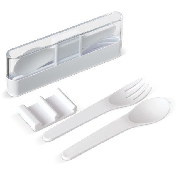 Lunchbestek in opbergbox