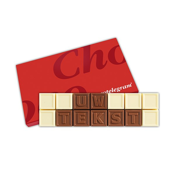 Chocotelegram® 14 in geschenkdoos