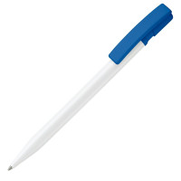 Wit / Royal blauw