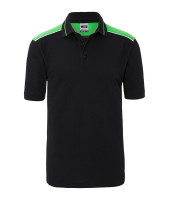 Zwart/lime (ca. Pantone blackC
360C)
