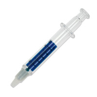 transparant blauw