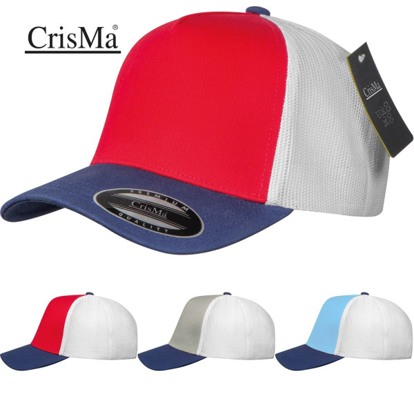 Crisma cap met meshinzet