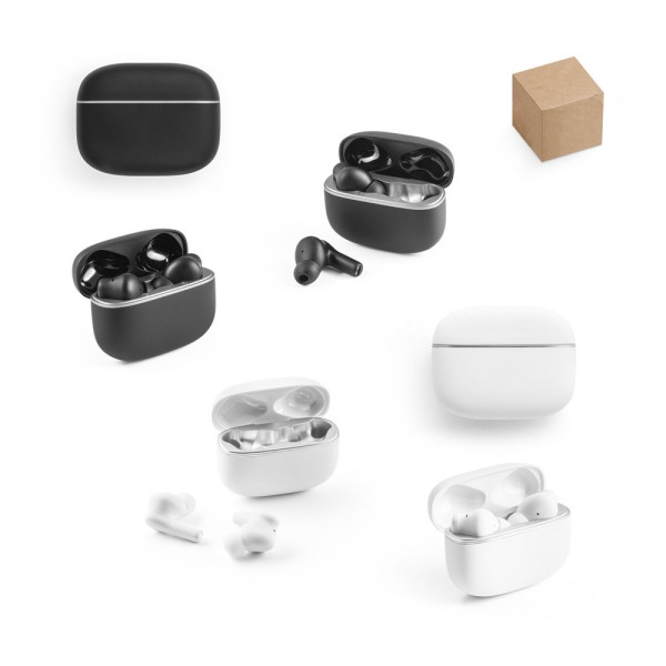 CAUBY. Draadloze koptelefoon met ANC en 7 uur batterijduur op gerecycled ABS (100% rABS)
